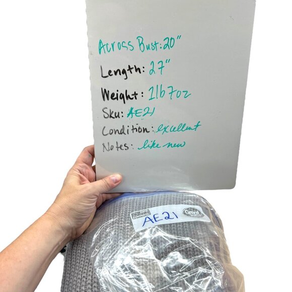 Bershka Chunky Turtleneck Sweater Gray Size Medium NWOT - Picture 10 of 10